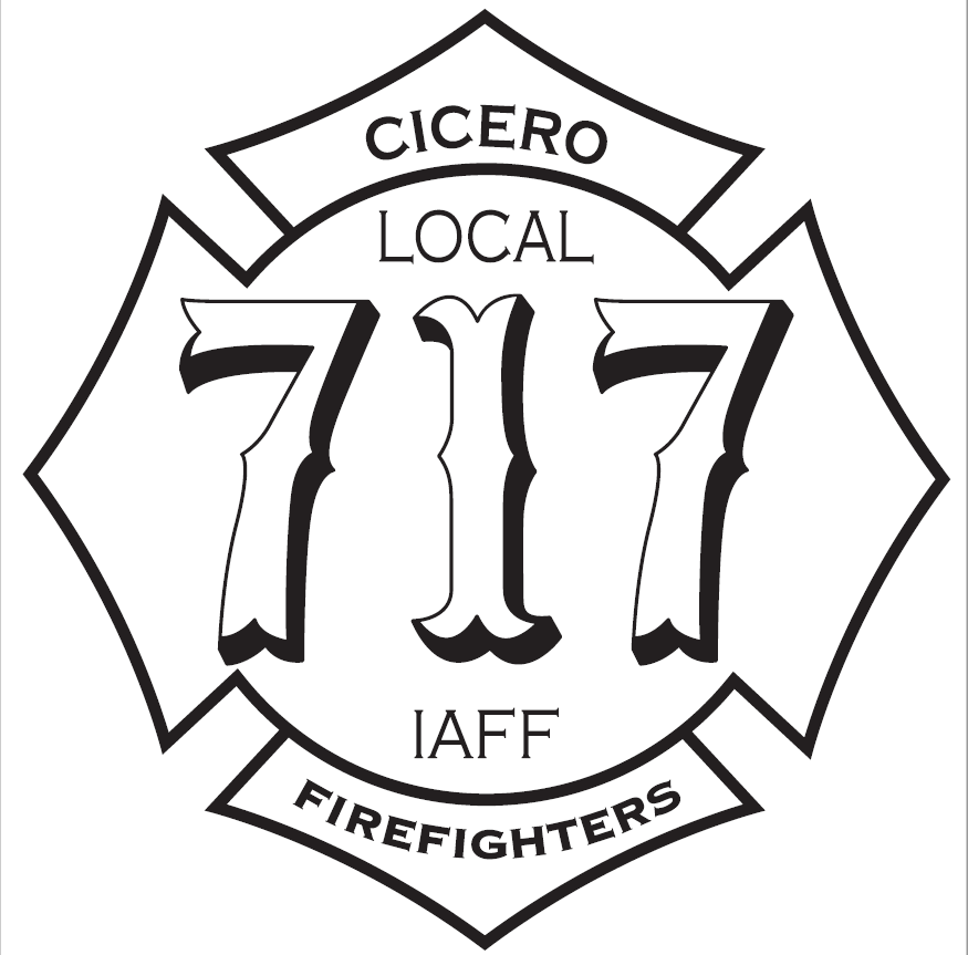 Cicero 717 Firefighters Logo
