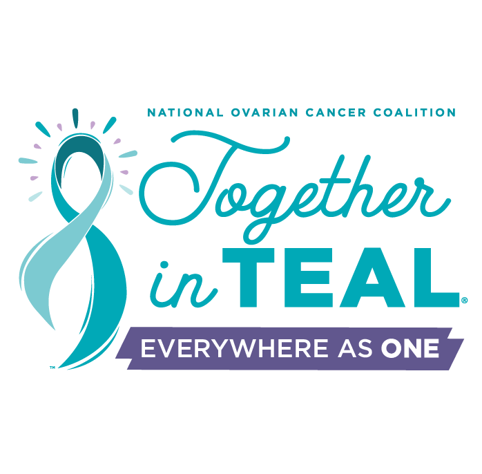 Together in Teal Everywhere as One Logo