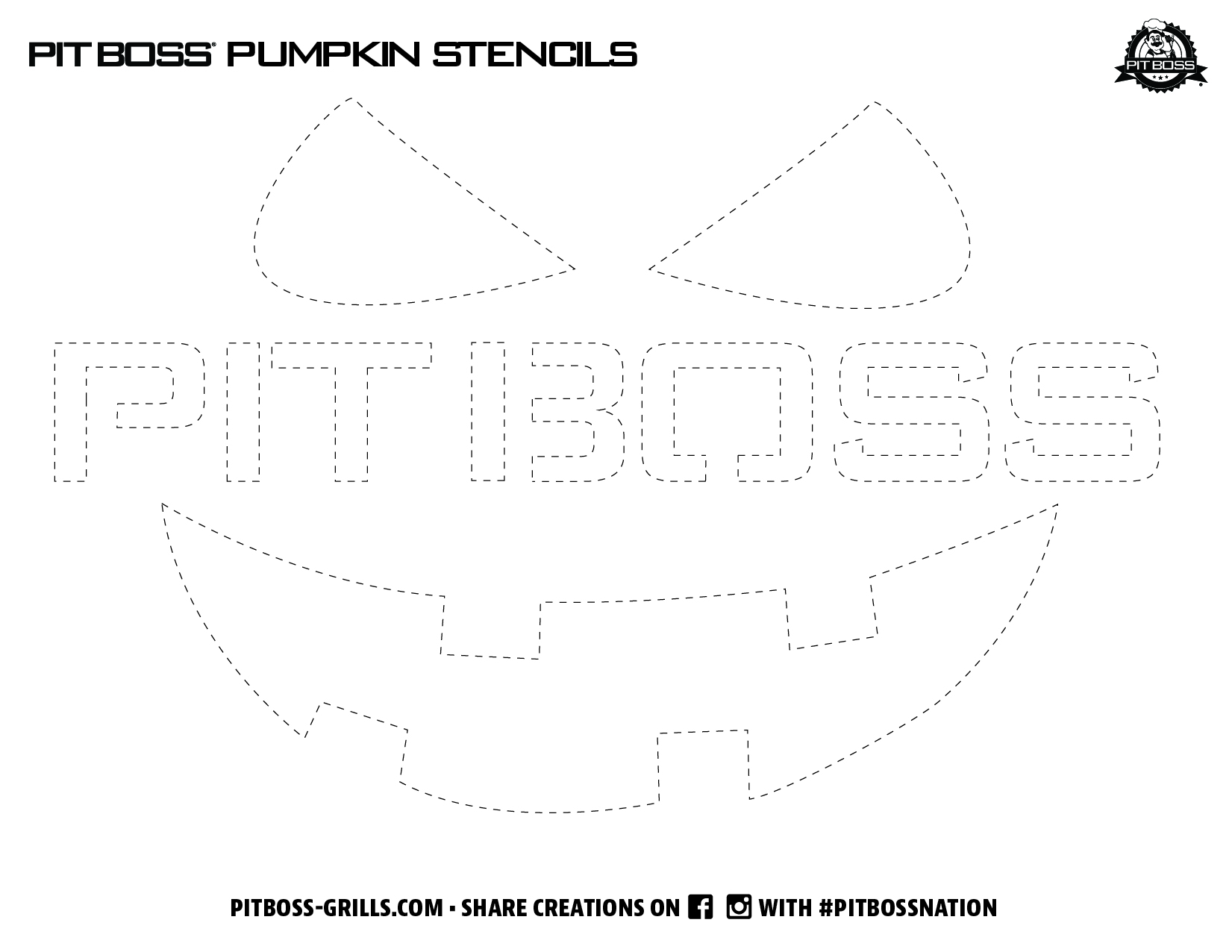 PitBoss Pumpkin Stencils 2021_1