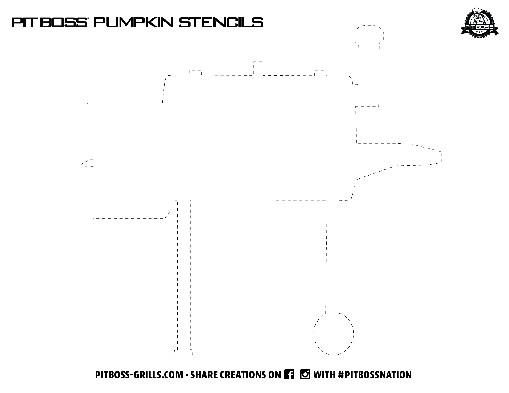 PitBoss Pumpkin Stencils 2021_3