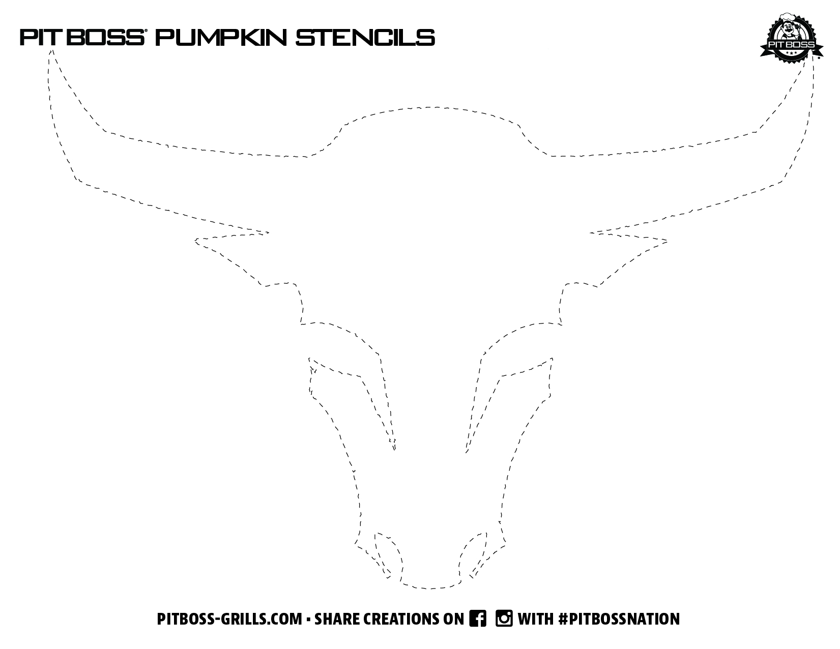 PitBoss Pumpkin Stencils 2021_4