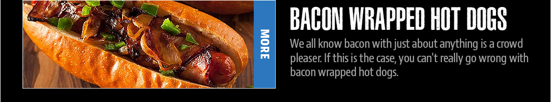 Bacon Wrapped Hotdogs