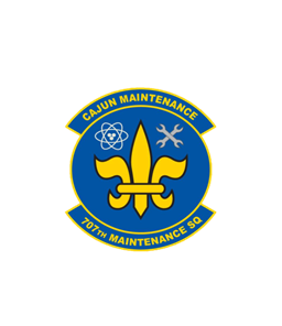 Cajun Maintenance 707th Maintenance SQ Logo