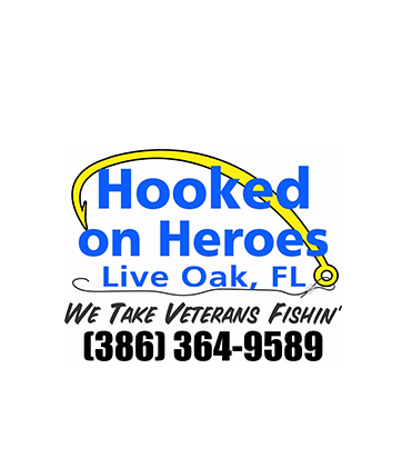 Hooked on Heroes Live Oak FL Logo