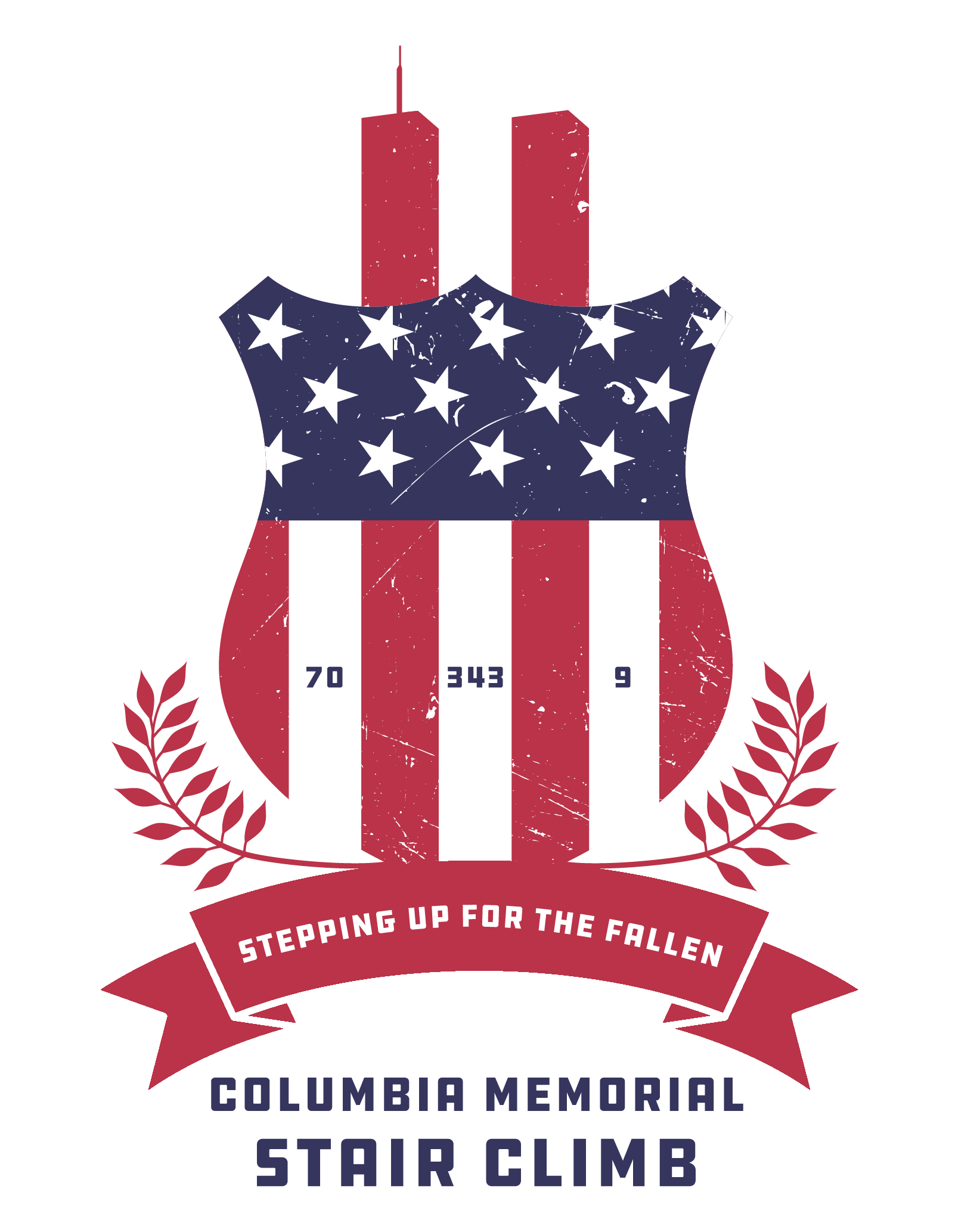Columbia Memorial Stair Climb Logo