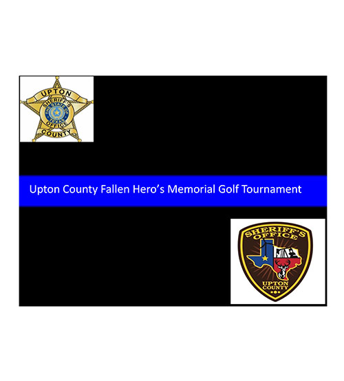 Upton County Fallen Heros Memorial Golf Tournament Logo