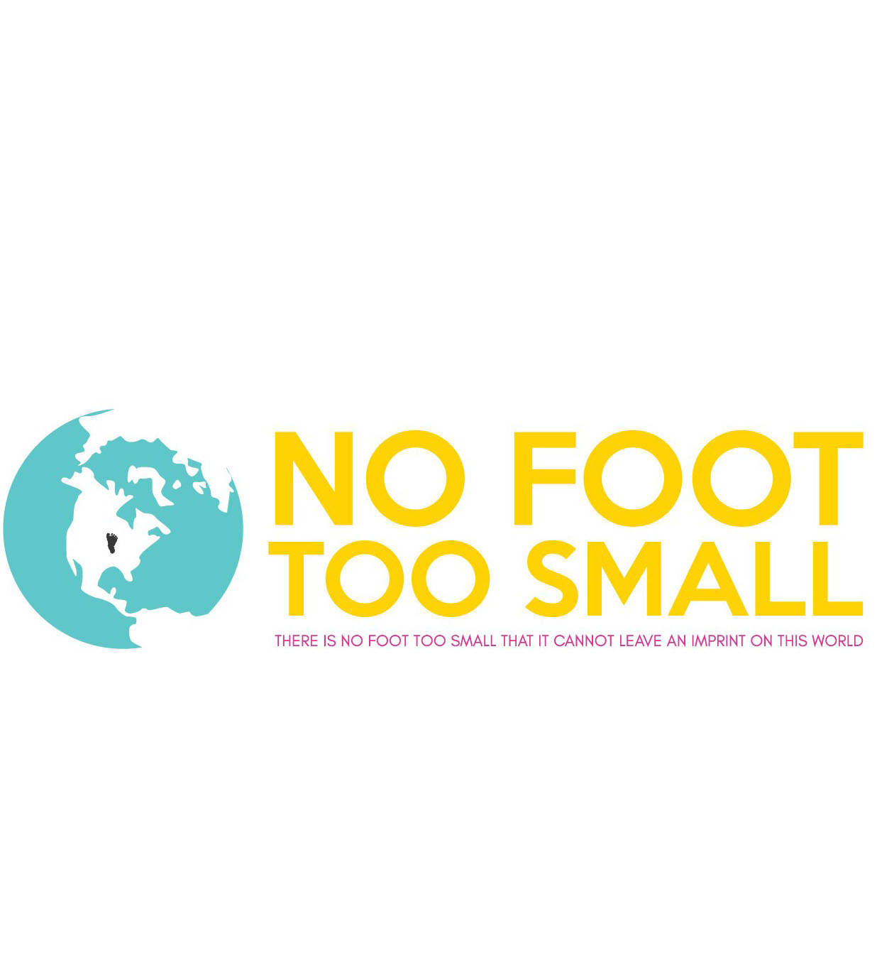 No Foot Too Small Logo