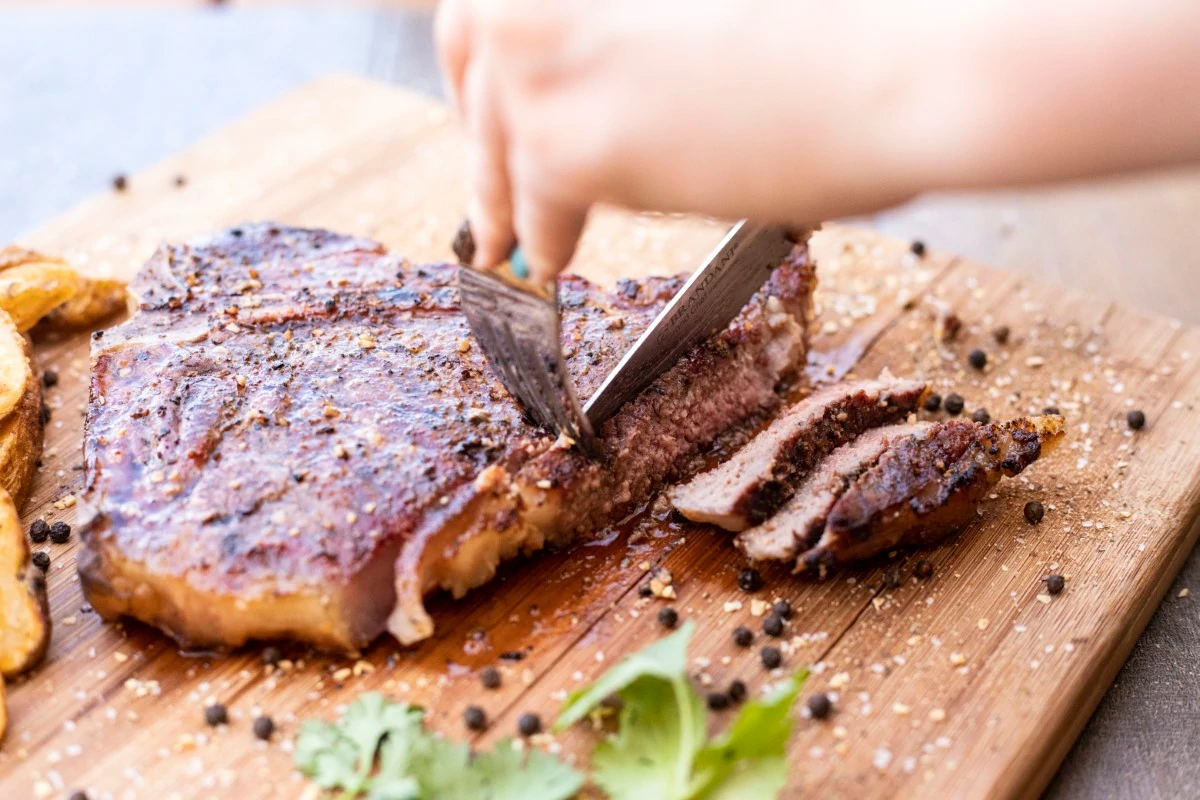 yummy Reverse Seared T-Bone Stea