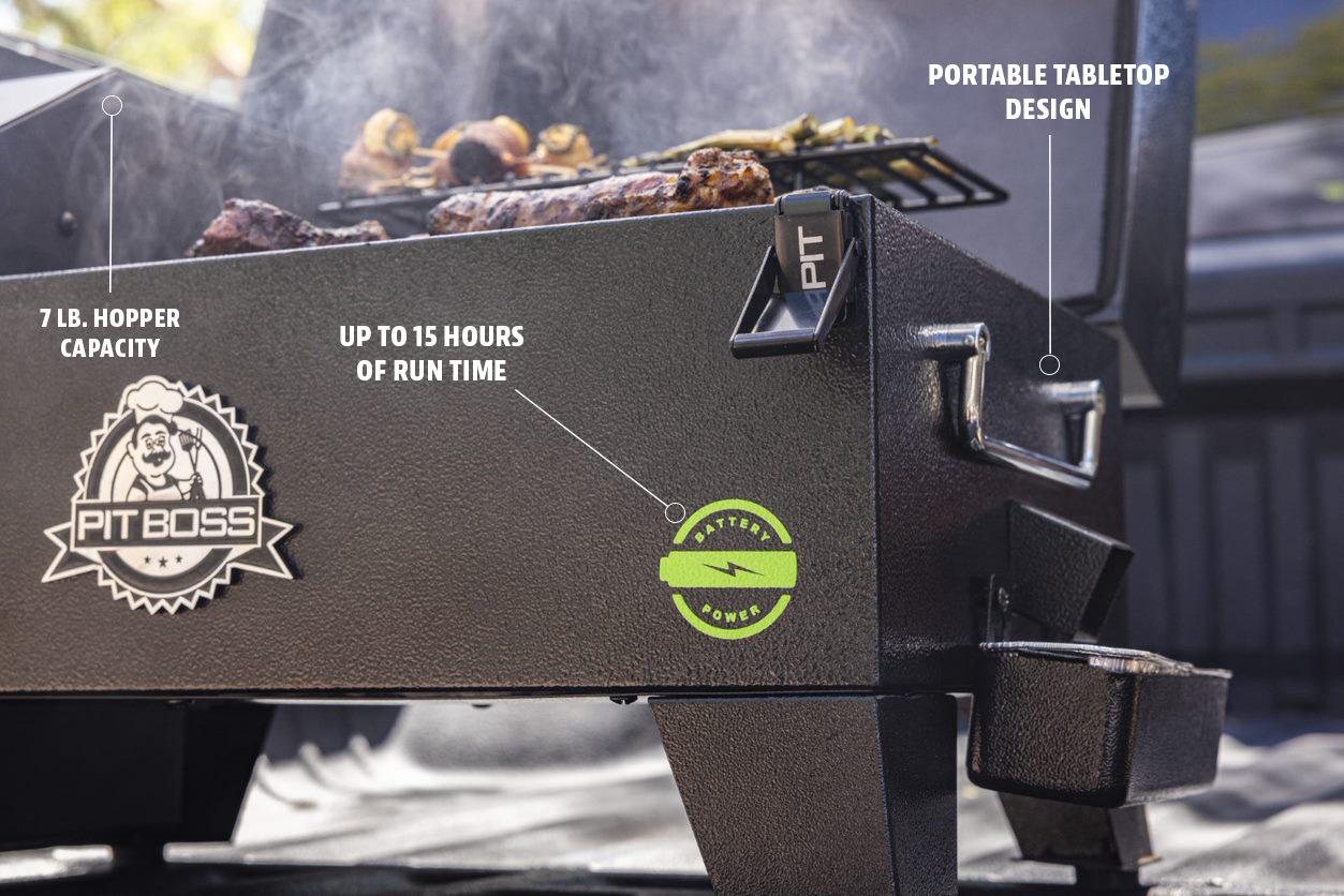 Pit Boss Sportsman Portable Wood Pellet Grill Review - Smoked BBQ Source