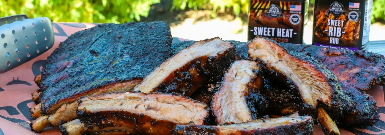 Sweet Heat Combo Coffee Ribs, Pit Boss Grills Pork Recipe