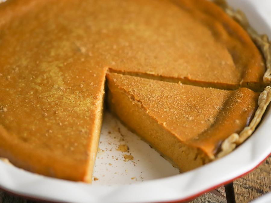 delicious pumpkin pie