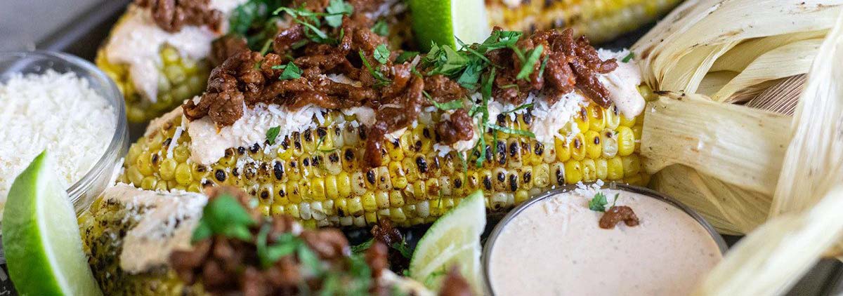 ELOTE WITH CHORIZO