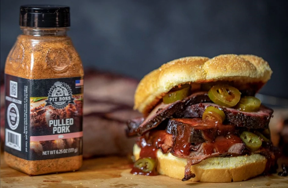 smoked brisket sandwich