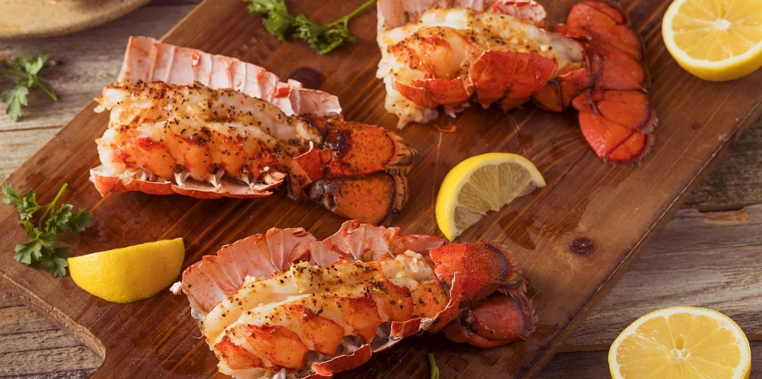 GRILLED LOBSTER TAILS