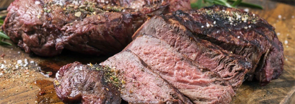 Cooking steak on a pellet clearance grill