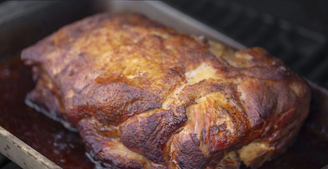 Indoor Pork Shoulder Smoked In The Presto Electric Smoker 