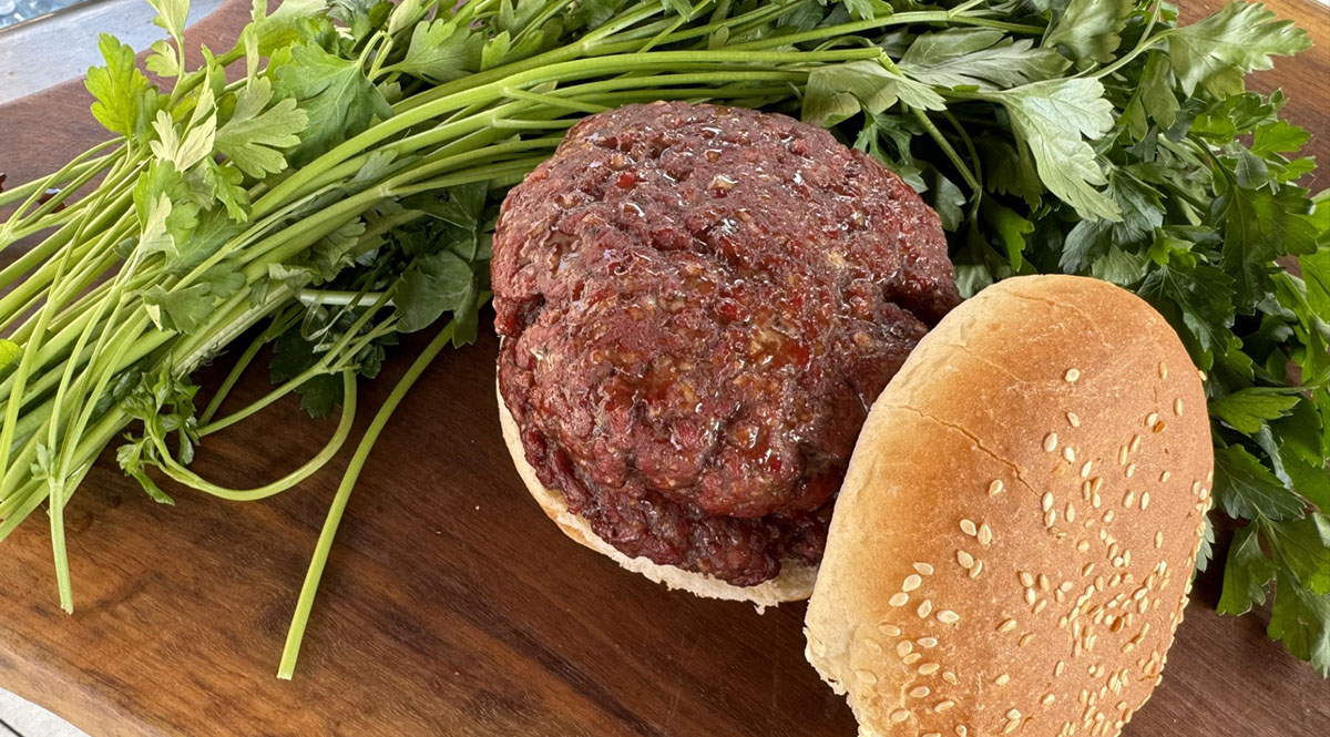 Homemade Brisket Burgers