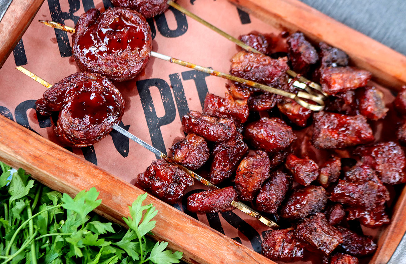 Braised BBQ Beef Finger Ribs Recipe smoked on Pit Boss wood pellet grill by Pit Boss Ambassador, Scale and Tailor