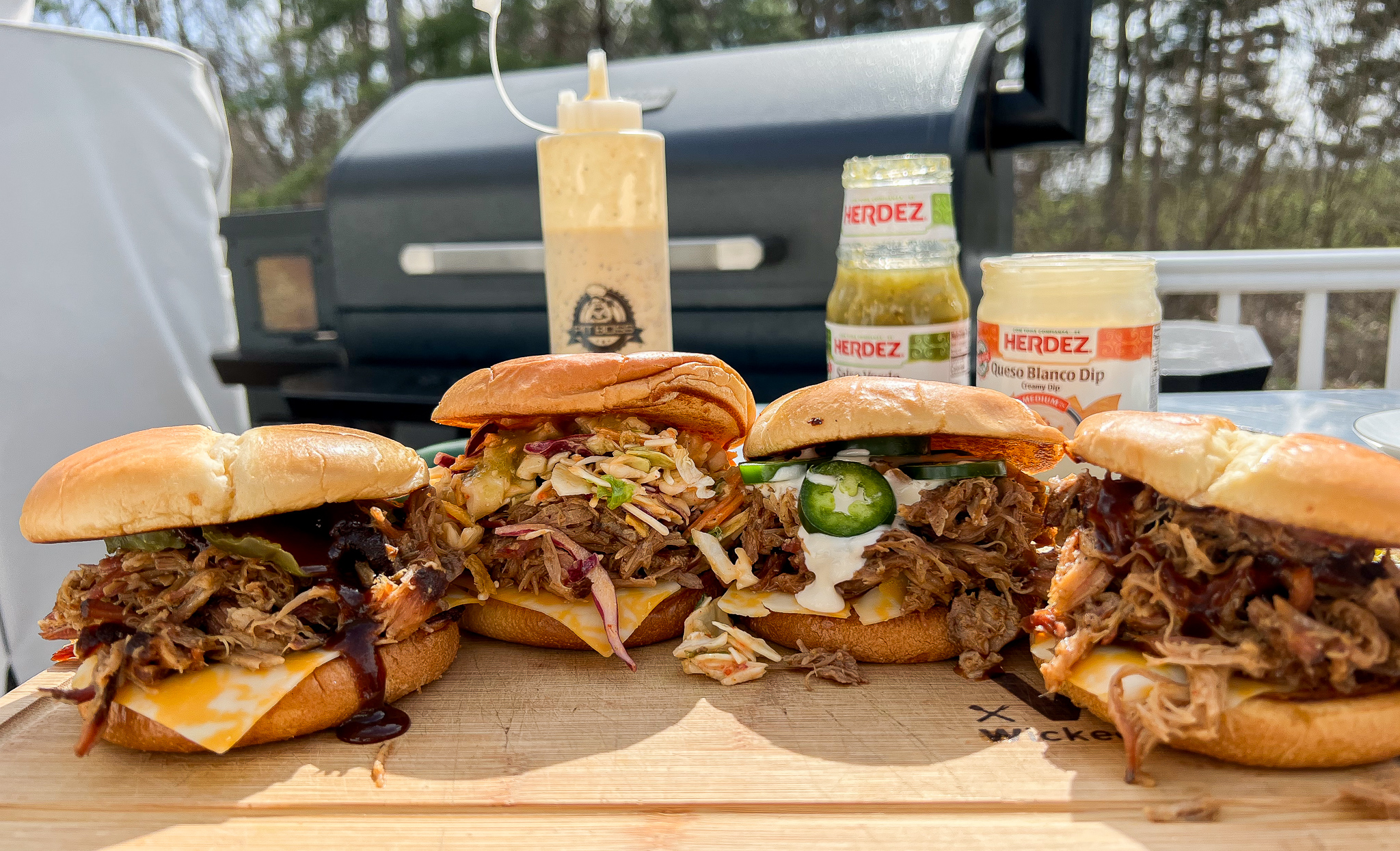 Bbq pit pulled pork best sale