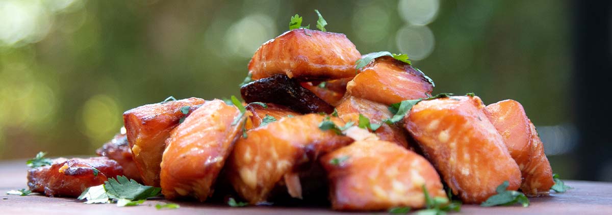 Salmon Burnt Ends