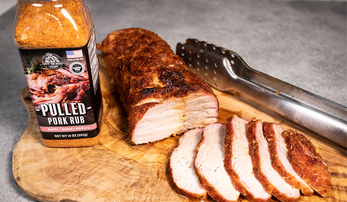 Pork loin clearance on bbq grill