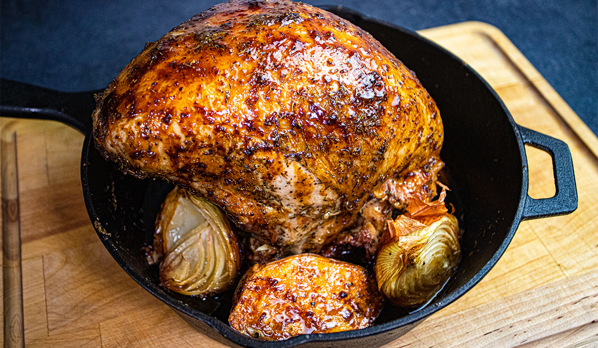 Bourbon Glazed Smoked Turkey Breast Poultry Recipe Pit Boss