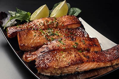 Honey-Soy Glazed Salmon